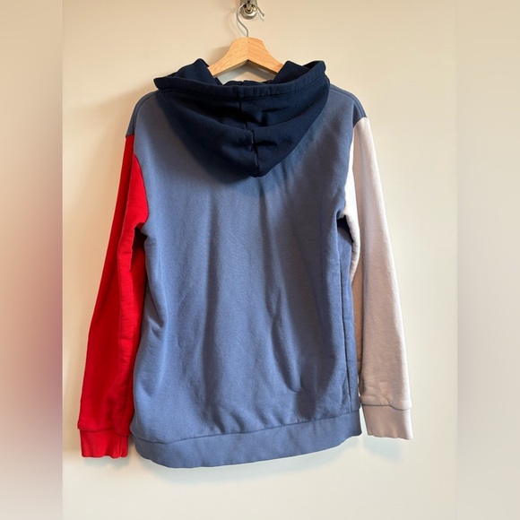 Adidas Originals Men's Blue and Red Hoodie | Size Medium - Picture 6 of 7